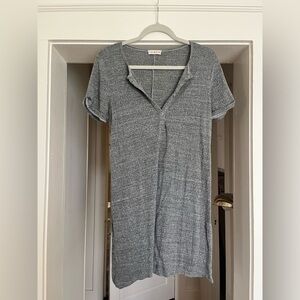 Lacausa gray knit mini dress